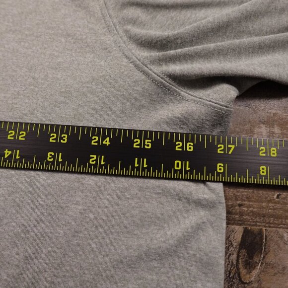 Duluth Trading Wickety Split Standard Fit Short Sleeve Logo Tee Men's 2XL Gray - Picture 4 of 7